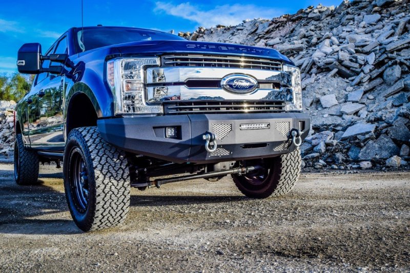 DV8 Offroad 2017+ Ford F-250/F-350/F-450 Front Bumper DV8 Offroad Bumpers - Steel  AXOPROS