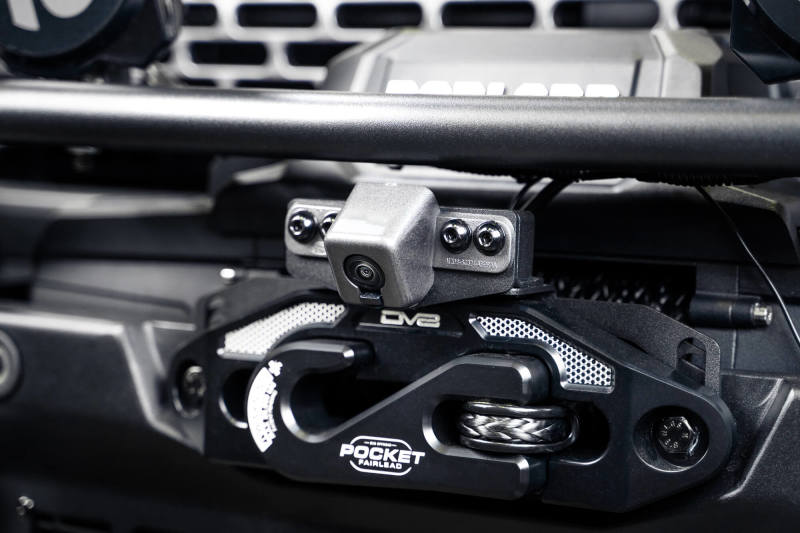 DV8 Offroad 21-23 Ford Bronco Front Camera Relocation Bracket DV8 Offroad License Plate Relocation  AXOPROS
