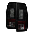 Spyder Ford F150 side 97-03/F250 Super Duty 99-07 LED Tail Lights Blk Smke ALT-YD-FF15097-LED-BSM SPYDER Tail Lights  AXOPROS