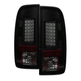 Spyder Ford F150 side 97-03/F250 Super Duty 99-07 LED Tail Lights Blk Smke ALT-YD-FF15097-LED-BSM SPYDER Tail Lights  AXOPROS