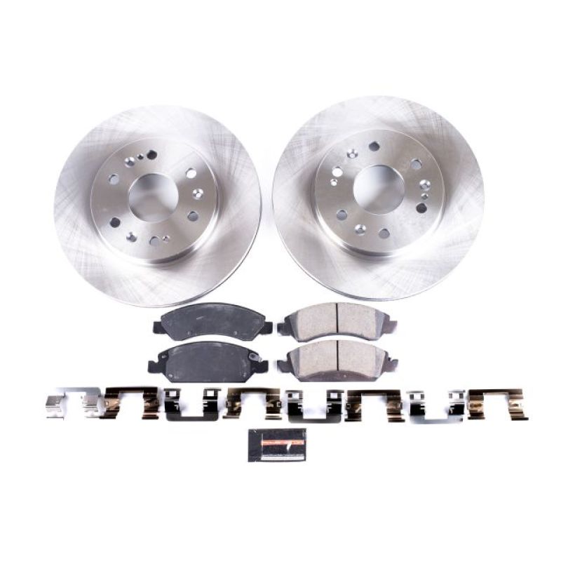 Power Stop 08-19 Cadillac Escalade Front Autospecialty Brake Kit PowerStop Brake Kits - OE  AXOPROS