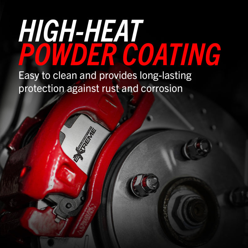 Power Stop 90-00 Honda Civic Front Red Calipers w/Brackets - Pair PowerStop Brake Calipers - Perf  AXOPROS