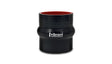 Vibrant 4 Ply Reinforced Silicone Hump Hose Connector - 3in I.D. x 3in long (BLACK) Vibrant Silicone Couplers & Hoses  AXOPROS
