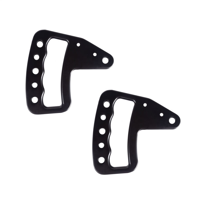 Rugged Ridge Aluminum Grab Handles Front Pair Black 07-18 Jeep Wrangler JK/JKU Rugged Ridge Dash & Interior Trim  AXOPROS