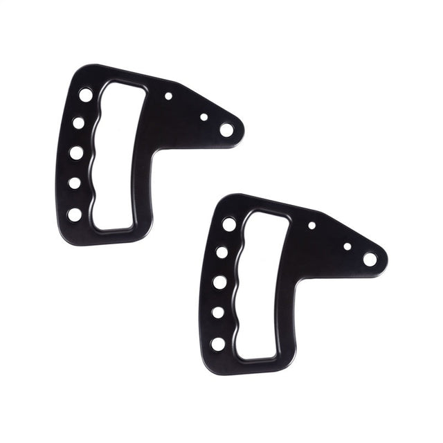 Rugged Ridge Aluminum Grab Handles Front Pair Black 07-18 Jeep Wrangler JK/JKU Rugged Ridge Dash & Interior Trim  AXOPROS