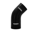 Mishimoto Silicone Reducer Coupler 45 Degree 2.75in to 3in - Black Mishimoto Silicone Couplers & Hoses  AXOPROS