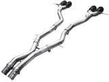 AWE Tuning 23-24 BMW G87 M2 Track Edition Exhaust - Diamond Black Tips AWE Tuning Catback  AXOPROS