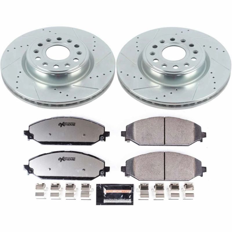 Power Stop 2019 Ram 1500 Front Z36 Truck & Tow Brake Kit PowerStop Brake Kits - Performance D&S  AXOPROS