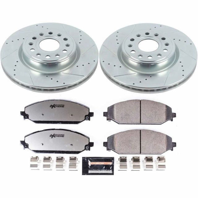 Power Stop 2019 Ram 1500 Front Z36 Truck & Tow Brake Kit PowerStop Brake Kits - Performance D&S  AXOPROS