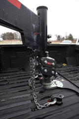 GEN-Y Hitch Gen-Y Spartan Torsion-Flex 5in Offset 4in RD Tube Gooseneck 2-5/16in Coupler Standard Height Hitch Accessories aftermarket performance part