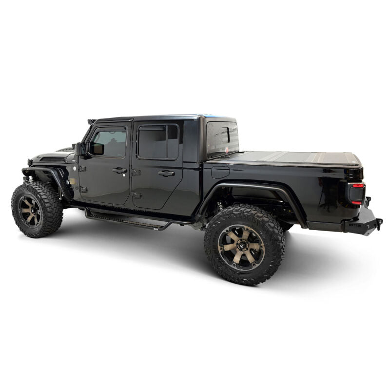 Westin 20-25 Jeep Gladiator Outlaw Drop Running Boards - Tex. Blk Westin Running Boards  AXOPROS