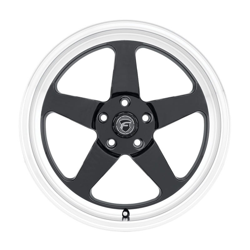 Forgestar D5 Drag 17x5.0 / 5x114.3 BP / ET-21 / 2.125in BS Gloss Black Wheel Forgestar Wheels - Cast  AXOPROS
