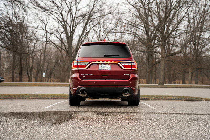 Corsa 2018-2024 Dodge Durango SRT 392 Cat-Back 2.75in Dual Rear Exit Xtreme 4.5in Black PVD Tips CORSA Performance Catback  AXOPROS