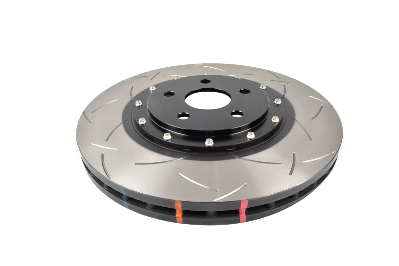 DBA 11-17 Jeep Grand Cherokee Trackhawk (6.2L V8) 5000 Series Slotted Front Brake Rotor w/Black Hat DBA Brake Rotors - 2 Piece  AXOPROS