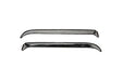 AVS 75-91 Ford E-100 Econoline Ventshade Window Deflectors 2pc - Stainless AVS Wind Deflectors  AXOPROS