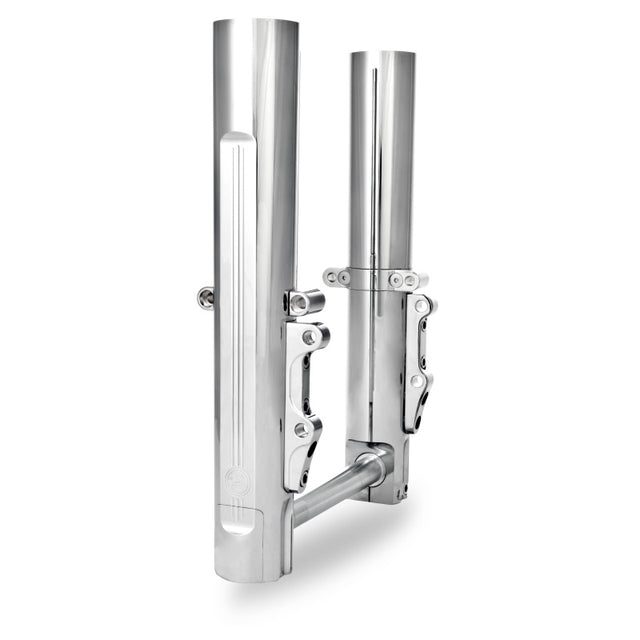 Performance Machine 08-13 FL Lower Leg Assembly - Chrome Performance Machine Fork Assemblies  AXOPROS