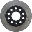 StopTech Slotted Sport Brake Rotor Stoptech Brake Rotors - Slotted  AXOPROS