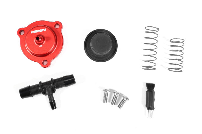 Perrin 2022+ Subaru WRX Diverter Valve - Red Perrin Performance Blow Off Valves  AXOPROS