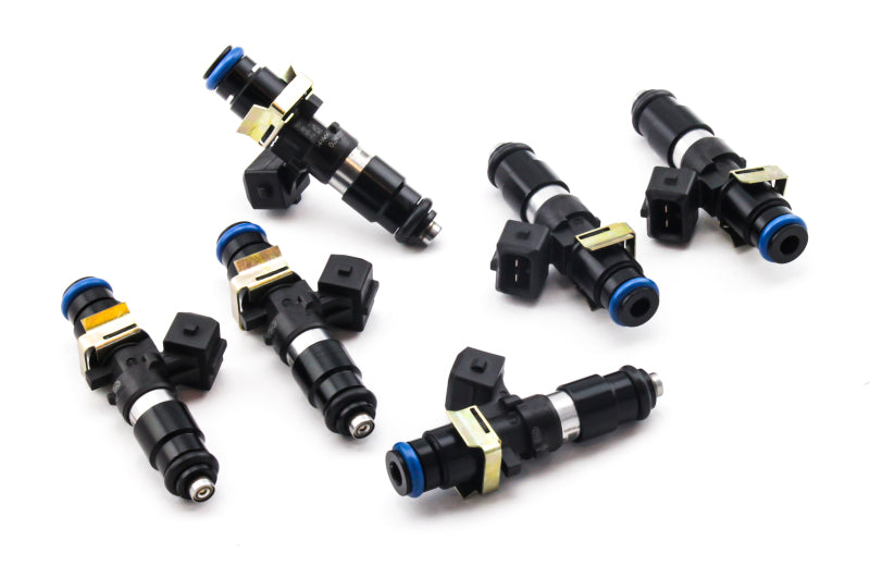 DeatschWerks 93-98 Toyota Supra TT (14mm O-Ring for Top Feed) Bosch EV14 1200cc Injectors (Set of 6) DeatschWerks Fuel Injector Sets - 6Cyl  AXOPROS