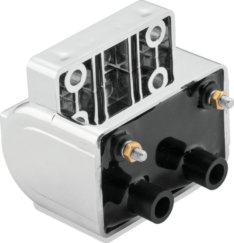 Twin Power 85-99 Big Twin 85-03 XL Ignition Coil Chrome Replaces H-D 31614-83A 3 Ohm TwinPower Stock Replacement Ignition  AXOPROS