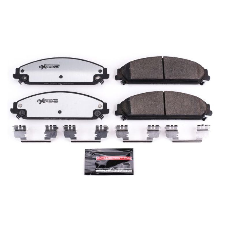 Power Stop 13-14 Chrysler 200 Front Z26 Extreme Street Brake Pads w/Hardware PowerStop Brake Pads - Performance  AXOPROS