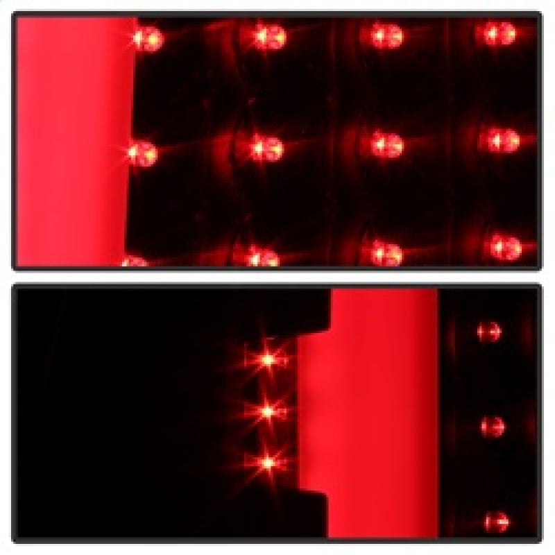 xTune 09-18 Dodge Ram 1500 LED Tail Lights - Black Smoke (ALT-ON-DR09-LBLED-BSM) SPYDER Tail Lights  AXOPROS