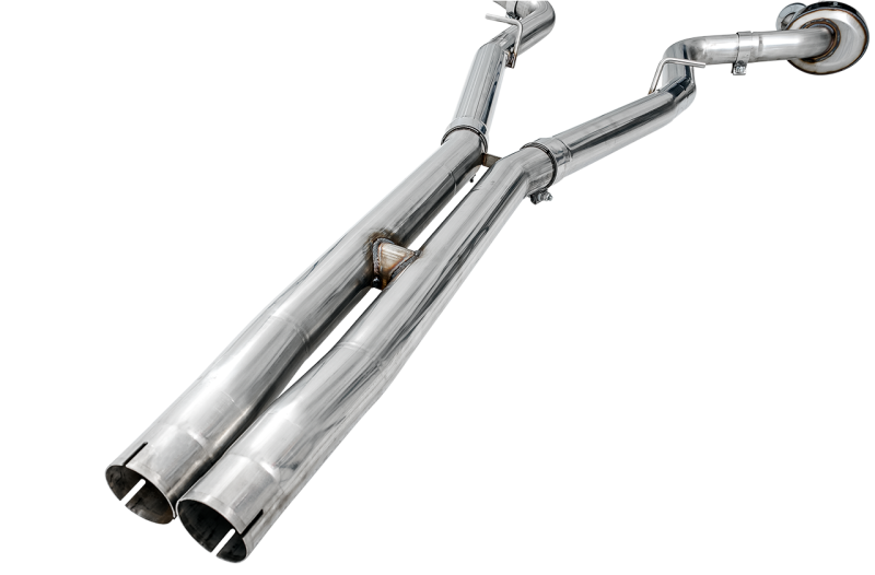 AWE Tuning 2015+ Dodge Challenger 6.4L/6.2L Non-Resonated Touring Edition Exhaust - Use Stock Tips AWE Tuning Catback  AXOPROS