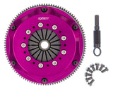 Exedy 1989-1994 Nissan 240SX Hyper Twin Cerametallic Clutch Sprung Center Disc Push Type Cover Exedy Clutch Kits - Multi  AXOPROS