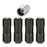 McGard McGard Wheel Lock Nut Set - 4pk. (Cone Seat Duplex) 9/16-18 / 7/8 Hex / 2.5in. Length - Black Lug Nuts aftermarket performance part