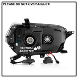 Spyder Signature Toyota 4Runner 10-13 Projector Headlights - Black (PRO-YD-T4R10SI-BK) SPYDER Headlights  AXOPROS