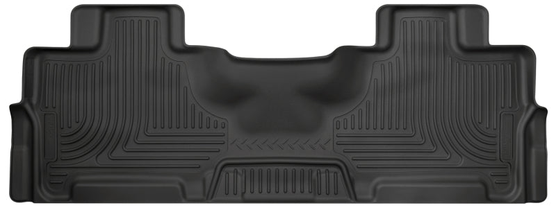 Husky Liners 2015 Ford Expedition/Lincoln Navigator WeatherBeater 2nd Row Black Floor Liner Husky Liners Floor Mats - Rubber  AXOPROS
