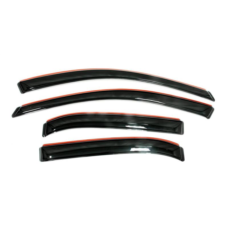 AVS 17-19 Nissan Rogue Sport Ventvisor In-Channel Front & Rear Window Deflectors 4pc - Smoke AVS Wind Deflectors  AXOPROS