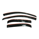 AVS 17-19 Nissan Rogue Sport Ventvisor In-Channel Front & Rear Window Deflectors 4pc - Smoke AVS Wind Deflectors  AXOPROS