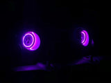 Oracle 7in High Powered LED Headlights - Black Bezel - Dynamic - Dynamic SEE WARRANTY ORACLE Lighting Headlights  AXOPROS