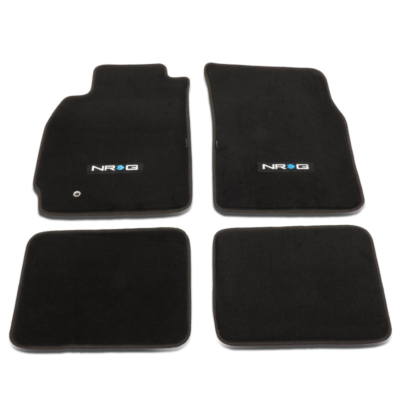 NRG Floor Mats - 03-05 Evo 8 (Evolution Logo) - 4pc. NRG Floor Mats Carpeted  AXOPROS