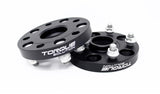 Torque Solution Forged Aluminum Wheel Spacer Subaru 56mm Hub 5x114.3 - 25mm Torque Solution Wheel Spacers & Adapters  AXOPROS