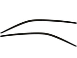 AVS 10-18 Chevy Camaro Ventvisor Outside Mount Window Deflectors 2pc - Smoke AVS Wind Deflectors  AXOPROS