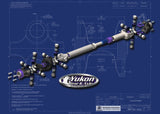 Yukon Gear Heavy Duty Driveshaft for 12-16 Jeep JK Front A/T Only Yukon Gear & Axle Driveshafts  AXOPROS
