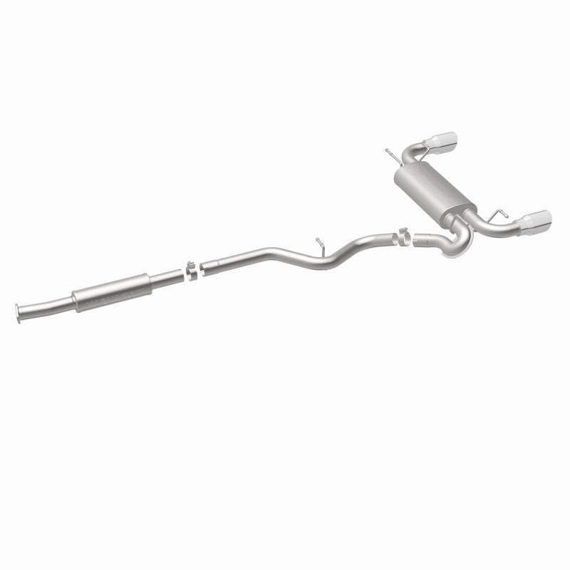 MagnaFlow 13 Scion FR-S / 13 Subaru BRZ Dual Split Rear Exit Stainless Cat Back Performance Exhaust Magnaflow Catback  AXOPROS