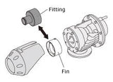 HKS SSQV Recirculation Fitting (for 29mm ID hose) HKS Blow Off Valve Accessories  AXOPROS