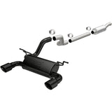 MagnaFlow 2018+ Jeep Wrangler 3.6L 409 SS Dual Split Rear Exit Black Tips Cat-Back Exhaust Magnaflow Catback  AXOPROS