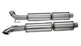 Corsa 2003-06 Dodge Viper 8.3L Polished Sport Cat-Back Exhaust (2.5in Inlet for Use w/ Stock Conv.) CORSA Performance Catback  AXOPROS