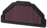 K&N 98-02 Kawasaki ZX6R Ninja/05-08 ZZR600 Air Filter K&N Engineering Air Filters - Direct Fit  AXOPROS