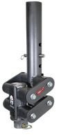 GEN-Y Hitch Gen-Y Spartan Torsion-Flex 5in Offset 4in RD Tube Gooseneck 2-5/16in Coupler Standard Height Hitch Accessories aftermarket performance part