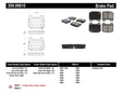 StopTech Performance ST-22 2-Piston Rear Caliper Brake Pads Stoptech Brake Pads - Performance  AXOPROS