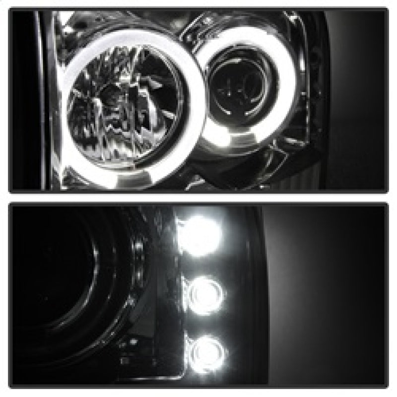Spyder Ford F250 Super Duty 99-04 Projector Version 2 LED Halo LED Chrm PRO-YD-FF25099-1P-G2-C SPYDER Headlights  AXOPROS