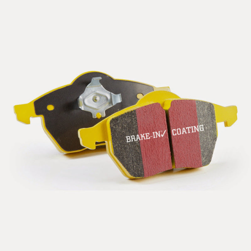 EBC 2016+ Porsche Boxster 718 (Iron Rotors Only) 2.5L Turbo Yellowstuff Front Brake Pads EBC Brake Pads - Performance  AXOPROS