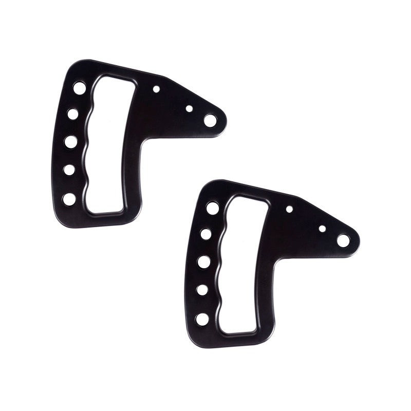 Rugged Ridge Aluminum Grab Handles Front Pair Black 07-18 Jeep Wrangler JK/JKU Rugged Ridge Dash & Interior Trim  AXOPROS