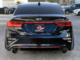 aFe 20-21 Kia Forte GT 1.6L 3in-2.5in 304 Stainless Steel Axle-Back Exhaust w/ Black Tips aFe Axle Back  AXOPROS