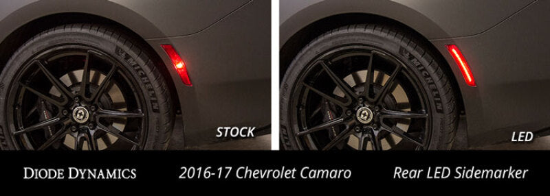 Diode Dynamics 16-21 Chevrolet Camaro LED Sidemarkers Smoked (set) Diode Dynamics Light Accessories and Wiring  AXOPROS